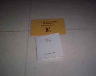 lv evidence fake or real|lv authenticity card.